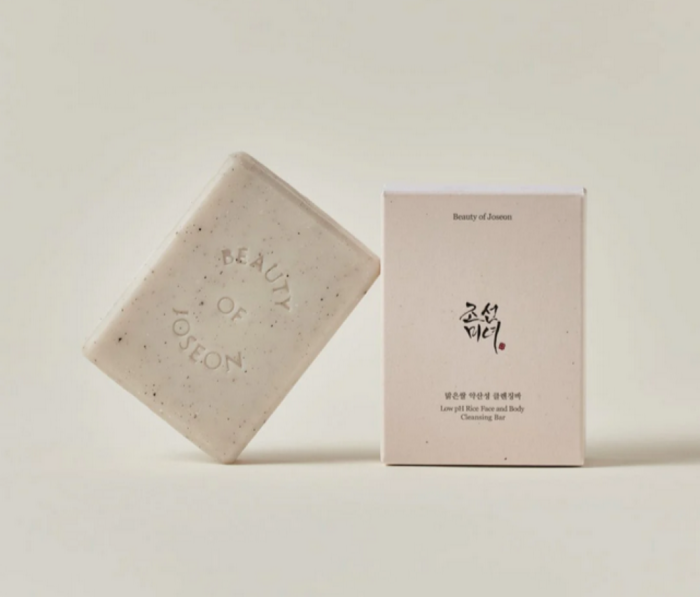 Beauty of Joseon, Low pH Rice Face and Body Cleansing Bar Soap, 100 ml)