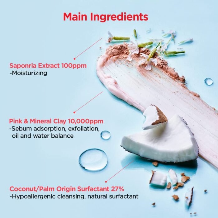 ⁦TOCOBO Coconut Clay Cleansing Foam 150ml⁩ - الصورة ⁦4⁩