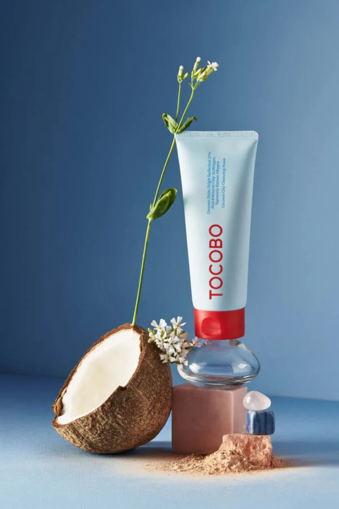⁦TOCOBO Coconut Clay Cleansing Foam 150ml⁩ - الصورة ⁦8⁩