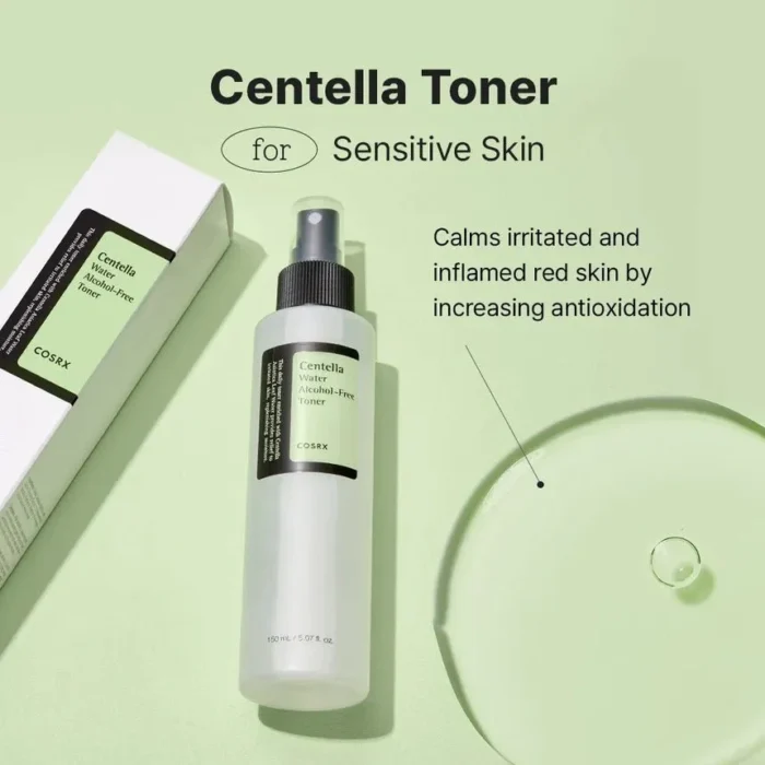 ⁦COSRX Centella Water Alcohol-Free Toner 150mL⁩ - الصورة ⁦4⁩