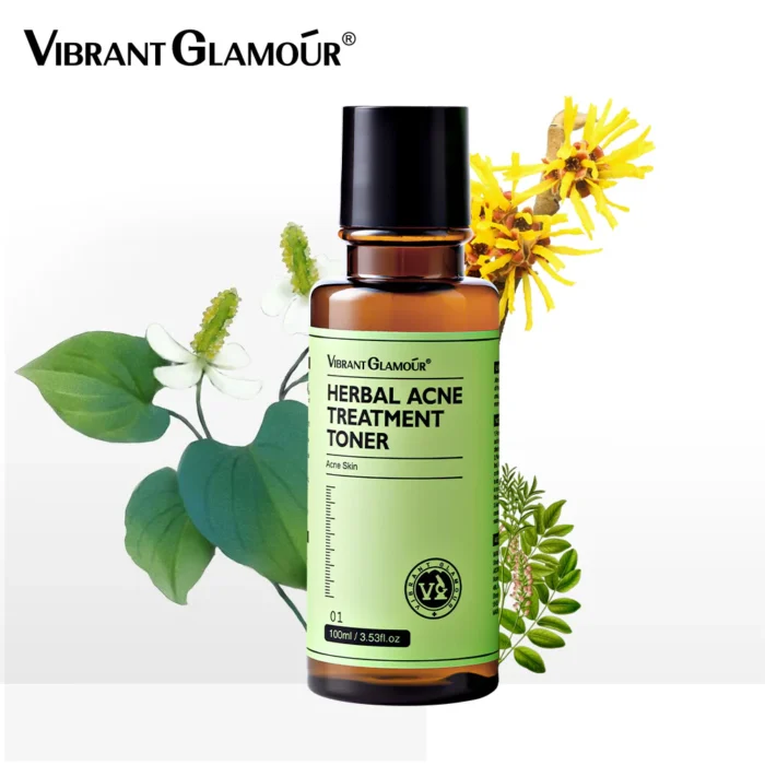 ⁦VIBRANT GLAMOUR Herbal Acne Treatment Toner Reduce Pimple 100ml 0 Reviews⁩ - الصورة ⁦3⁩