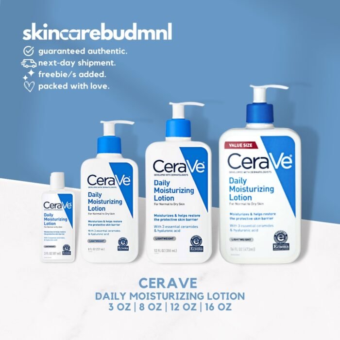 ⁦CeraVe Daily Moisturizing Lotion for Dry to Very Dry Skin⁩ - الصورة ⁦2⁩