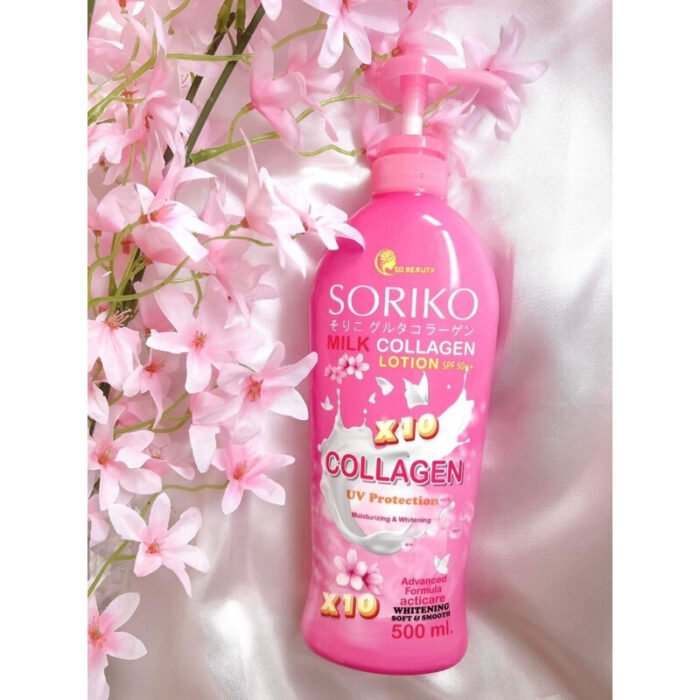 Soriko Milk Collagen Lotion SPf 30 - 500ml‏