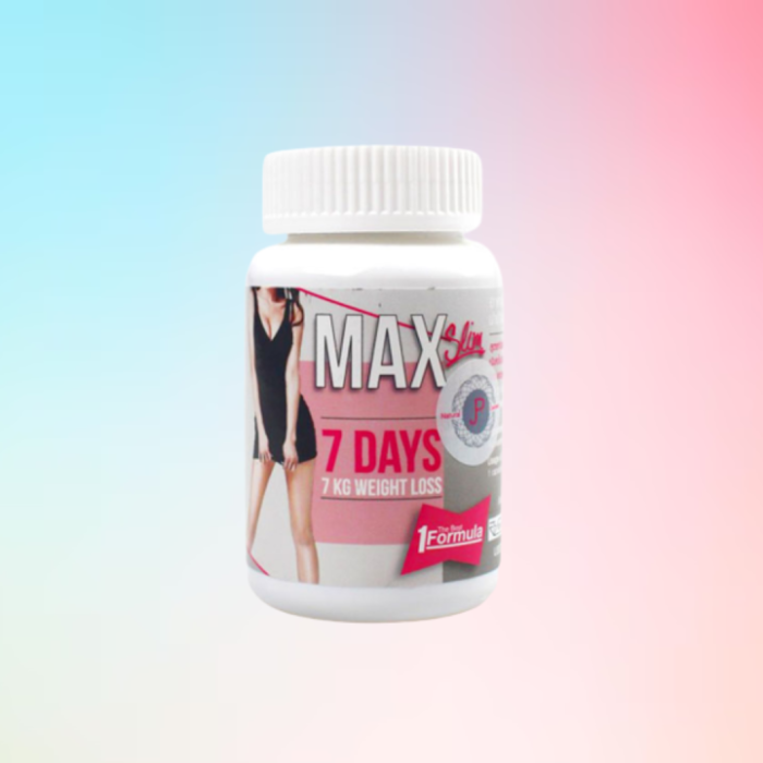 Max Slim 7 Days 7 kg Weight Loss Contains 30 capsules