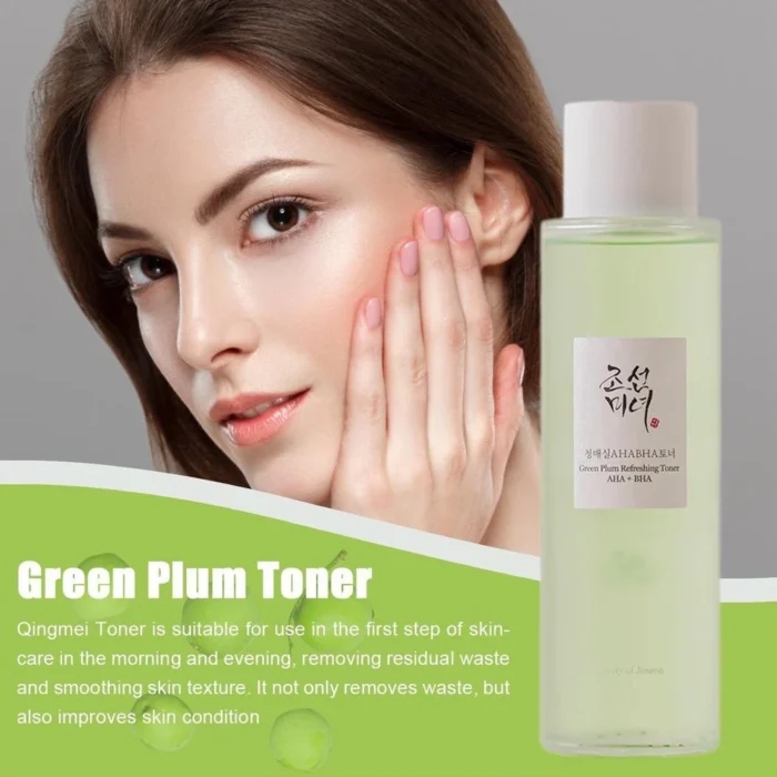 ⁦Green Plum Refreshing Toner AHA + BHA - تونر انتعاش البشرة بالبرقوق الاخضر⁩ - الصورة ⁦2⁩