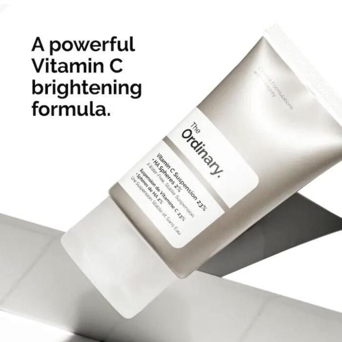 ⁦The Ordinary – Vitamin C Suspension 23% + HA Spheres 2% 30ML⁩ - الصورة ⁦3⁩