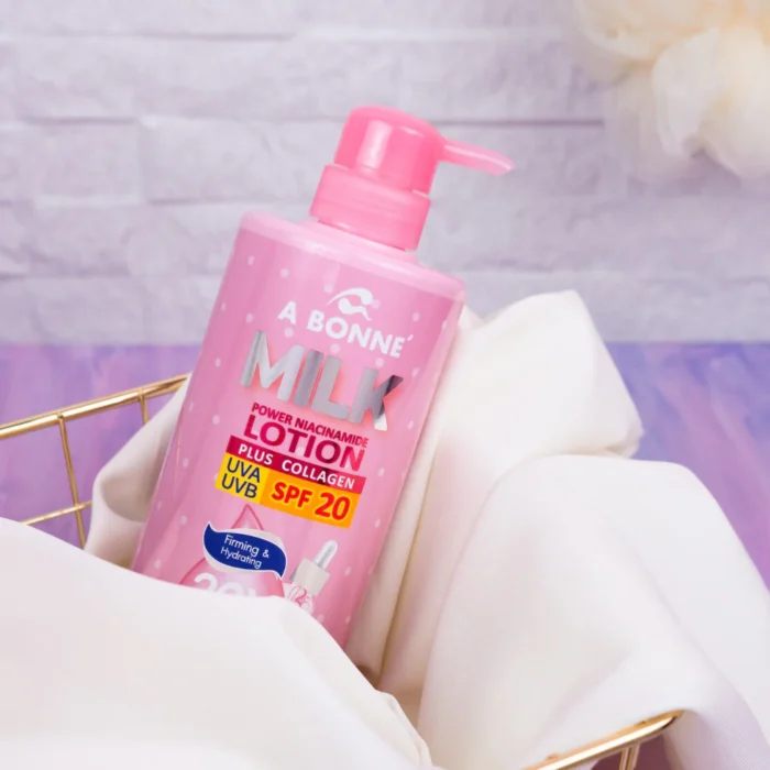 ⁦A Bonne Milk Power Niacinamide Lotion Plus Collagen SPF20⁩ - الصورة ⁦3⁩