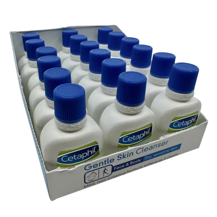 ⁦Cetaphil Gentle Skin Cleanser for All Skin Types, 4 oz (Pack of 2) 118ml⁩ - الصورة ⁦2⁩