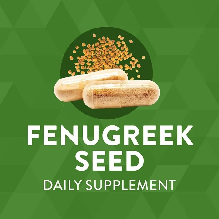 ⁦Walmart Title: Nature's Way Fenugreek Seed, Traditional Female Lactation Support*, 1,130 mg Per Serving, 320 Count⁩ - الصورة ⁦3⁩