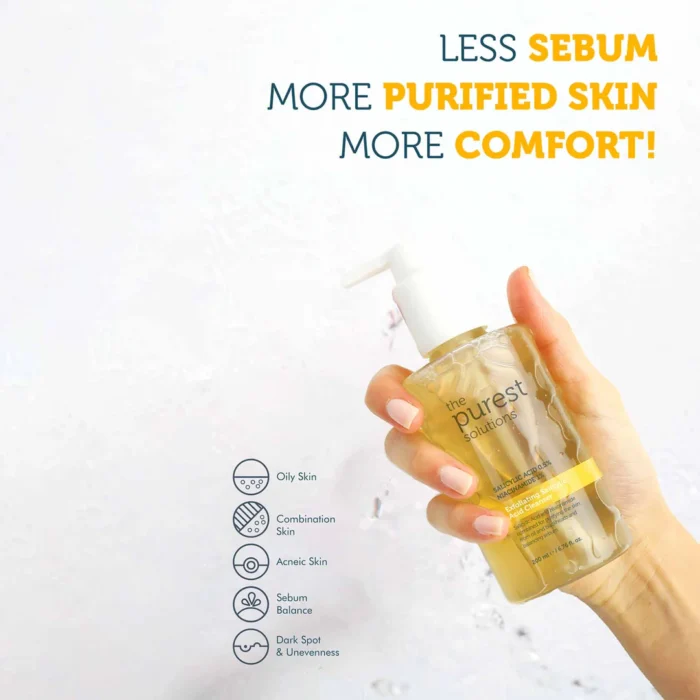 ⁦The Purest Solution - Exfoliating Salicylic Acid Cleanser - 200ml⁩ - الصورة ⁦3⁩