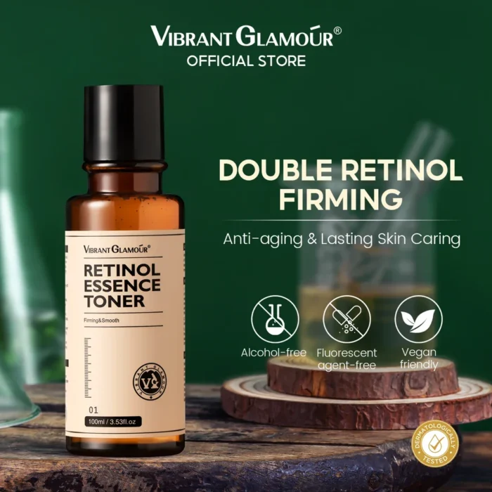 ⁦Vibrant Glamour Retinol Essence Toner 100ml⁩ - الصورة ⁦2⁩