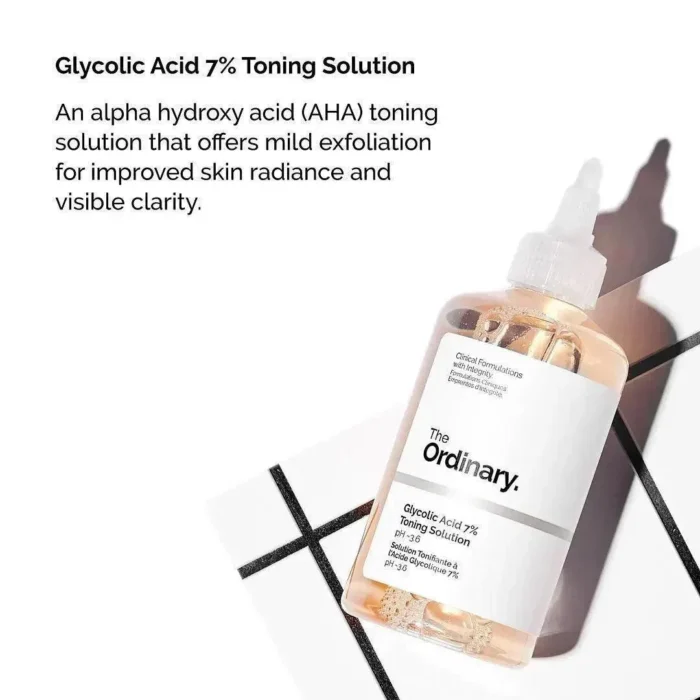 ⁦The Ordinary Glycolic Acid 7% Toning Solution, 240ml⁩ - الصورة ⁦6⁩