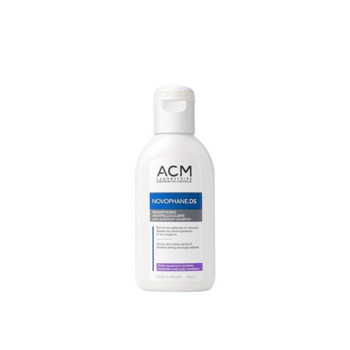 ⁦ACM Novophane DS Anti-Dandruff Shampoo for Flaky Scalp, 125ml⁩ - الصورة ⁦3⁩
