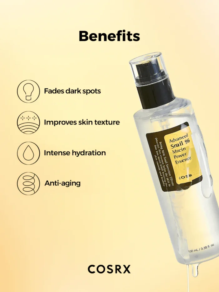 ⁦COSRX Advanced Snail 96Mucin Power essence⁩ - الصورة ⁦5⁩