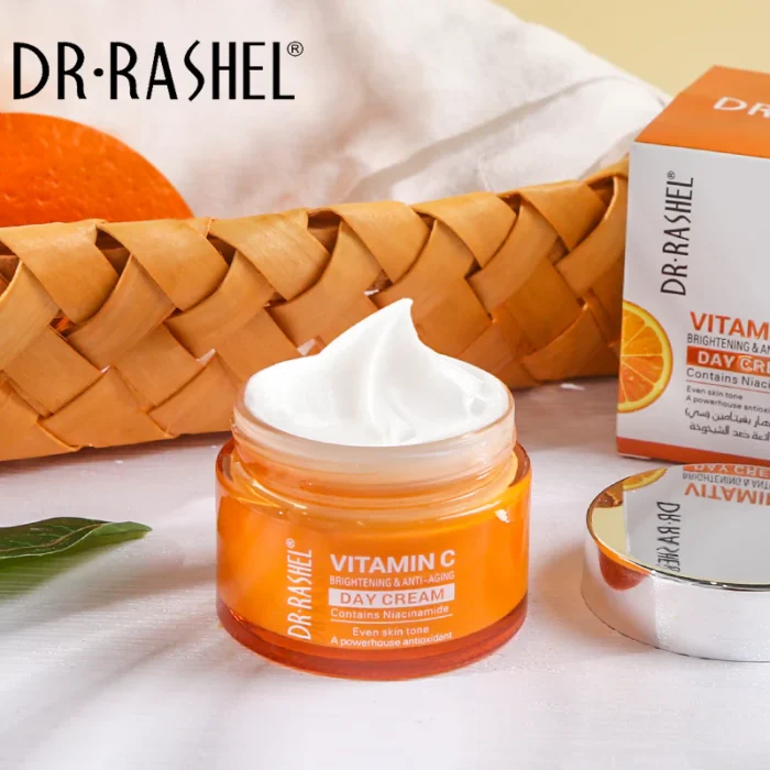 D. Rashel-Brightening and Moisturizing Facial Cream, Whitening, Anti-Aging, Vitamin C,