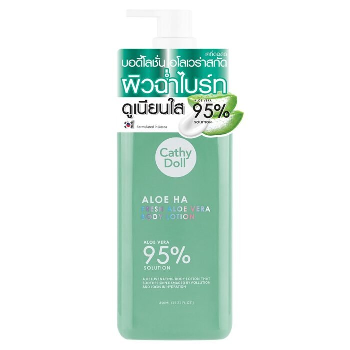 Cathy Doll Aloe Ha Fresh Aloe Vera Body Lotion 450ml‏