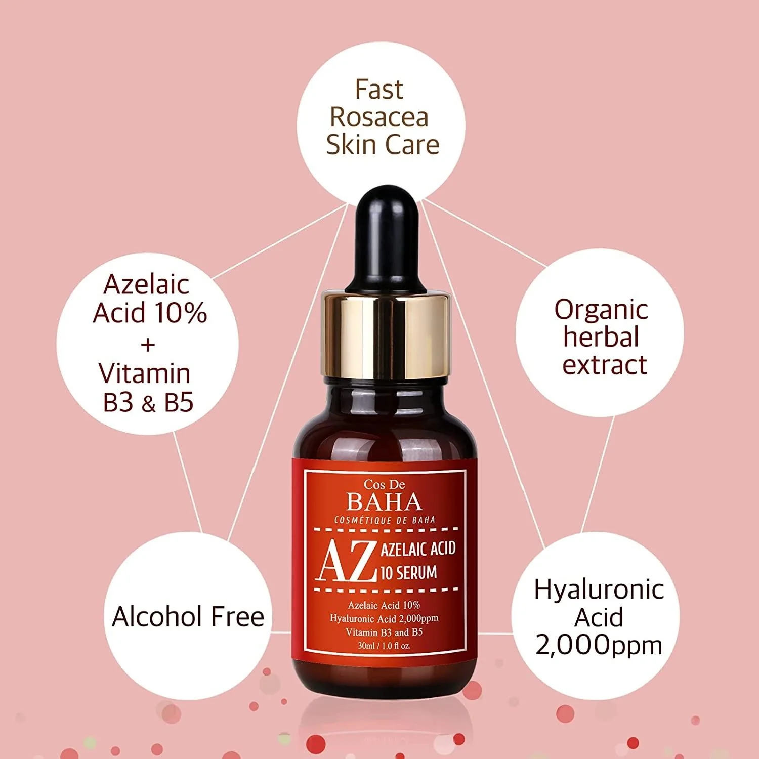 Cos De BAHA - AZ Azelaic Acid 10 Serum 30ml - الصورة 4