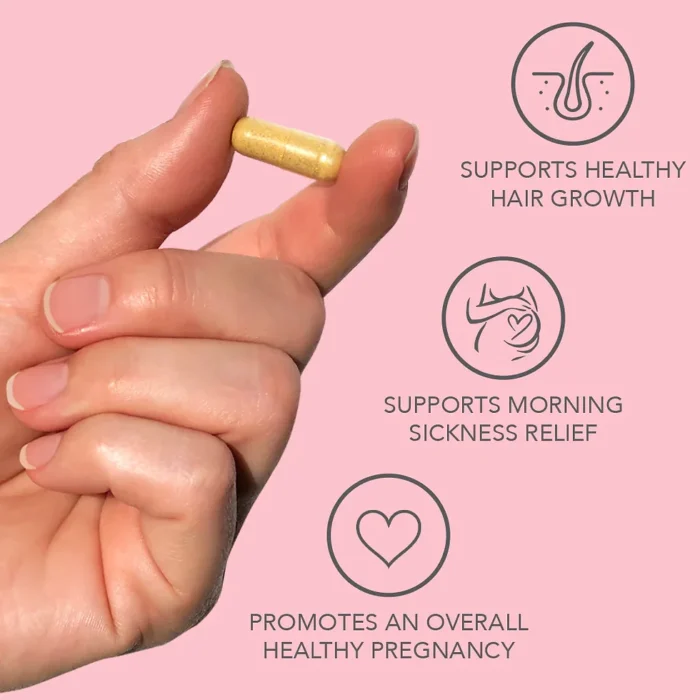 ⁦Mom Prenatal and Postnatal Formula Hair Vitamin 30caps⁩ - الصورة ⁦3⁩