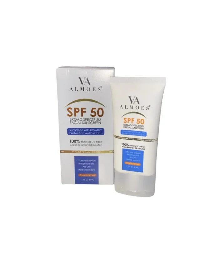 ⁦Almoes UV Clear Broad-Spectrum SPF 50 50ml⁩ - الصورة ⁦4⁩
