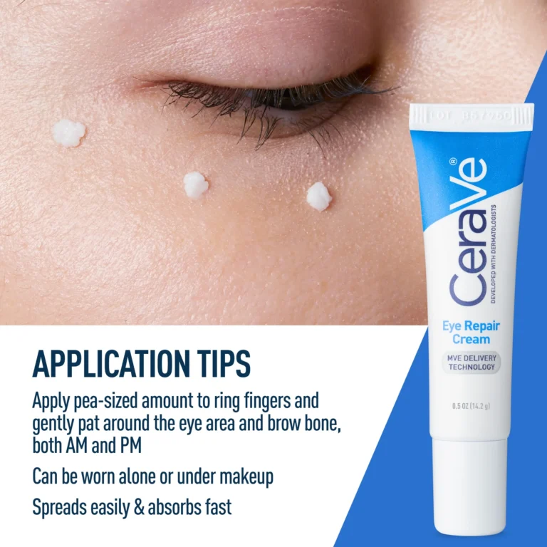 CeraVe Eye Repair Cream | Under Eye Cream For Puffiness And Bags Under Eyes