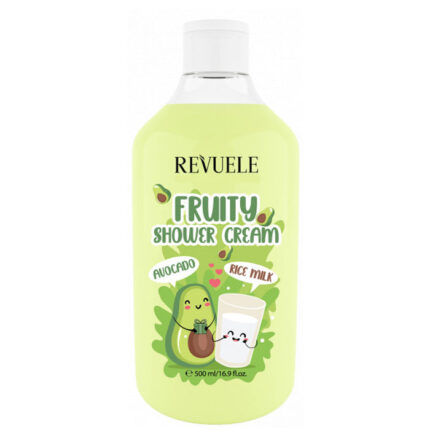 REVUELE FRUITY SHOWER CREAM Avocado & Rice Milk-500ml