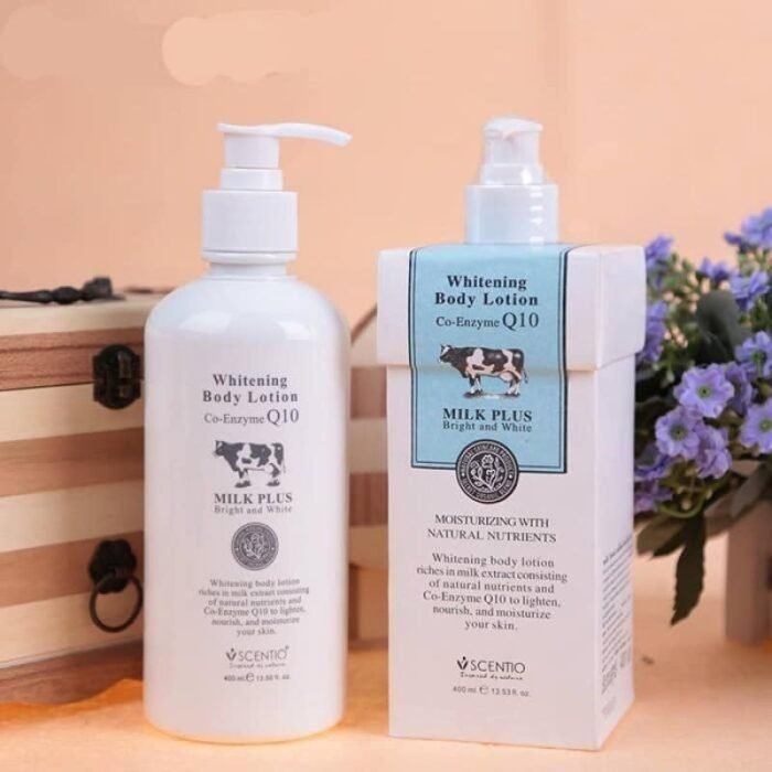 Scentio Milk Plus Whitening Body Lotion Co-Enzyme Q10 (400ML)2‏