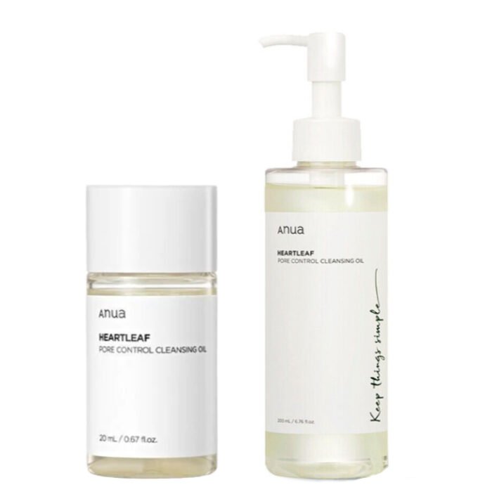 ANUA , Heartleaf Pore Control Cleansing Oil , (20 ml) & (200 ml)