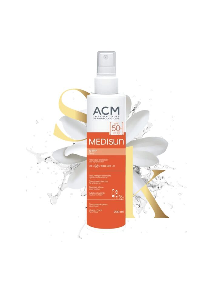 ACM Medisun Sun Protection Spray SPF50+ with Infrared and Visible Light ...