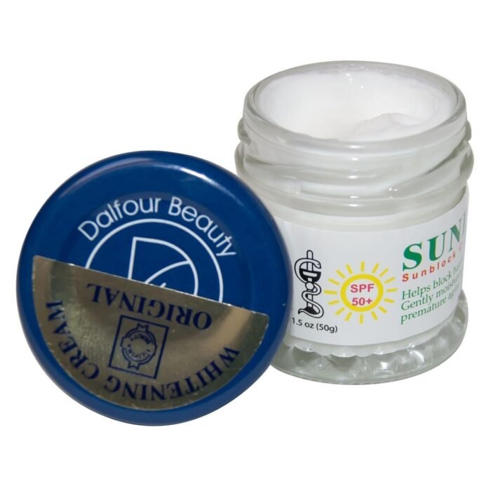 ⁦Dalfour white sunscreen cream⁩ - الصورة ⁦2⁩