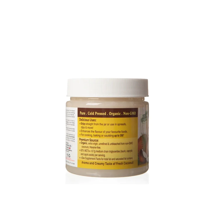 ⁦Extra Virgin Coconut Oil – Organic 448g⁩ - الصورة ⁦3⁩