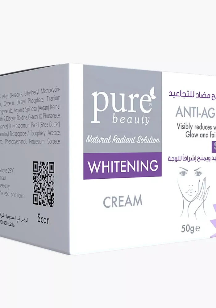 ⁦pure beauty hand Anti aging visibly reduces wrinkless glow and fairness⁩ - الصورة ⁦4⁩