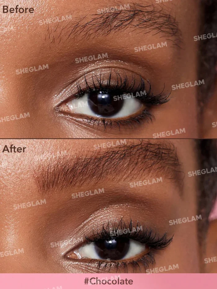 ⁦SHEGLAM BROW-FECTION ANGLED BRUSH & DIP-CHOCOLATE⁩ - الصورة ⁦4⁩