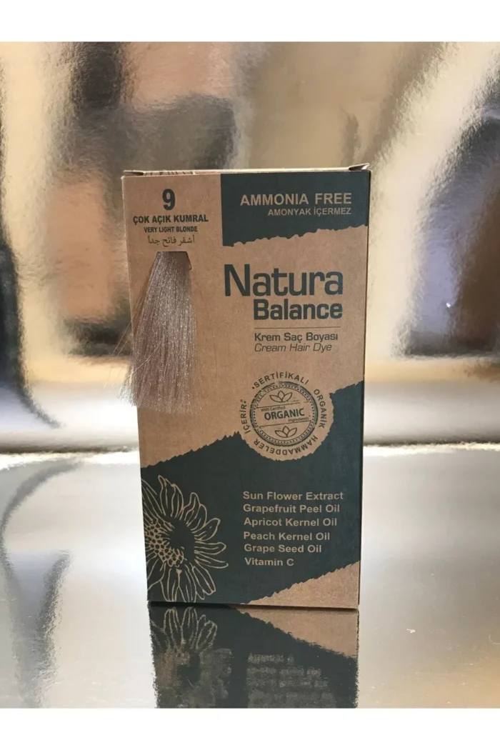 Natura Balance hair dye (9) very light blonde