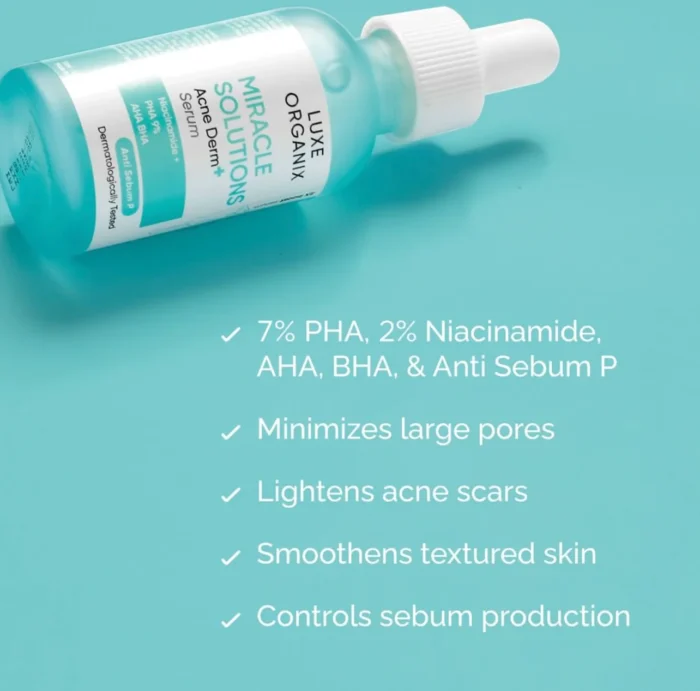 ⁦Miracle Solutions Acne Derm+ Serum for Acne Treatment 30 ml⁩ - الصورة ⁦3⁩