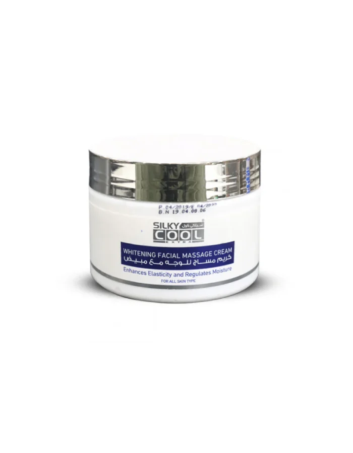 ⁦Silky Cool Skin Whitening Facial Massage Cream 350ml⁩ - الصورة ⁦2⁩