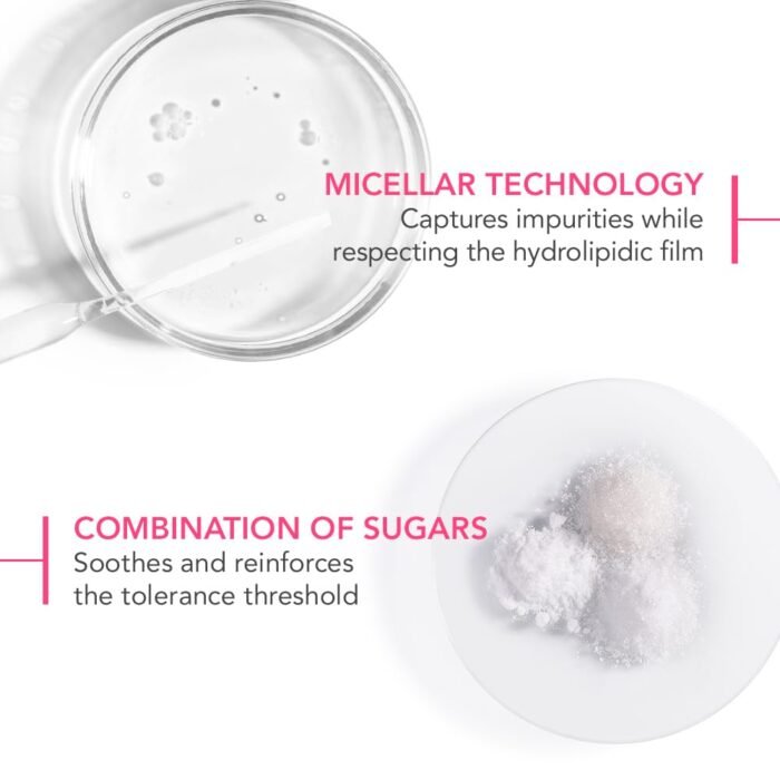 ⁦Bioderma Sensibio H2O Micellar Water - Make-up remover for sensitive skin⁩ - الصورة ⁦2⁩