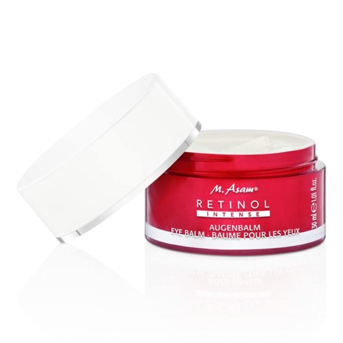 ⁦M. Asam RETINOL INTENSE Eye Balm (30 ml) – Contained hyaluronic acid has a cushioning-effect due to its hydrating properties, the formulation helps “de-wrinkle” the delicate eye area, eye care⁩ - الصورة ⁦3⁩