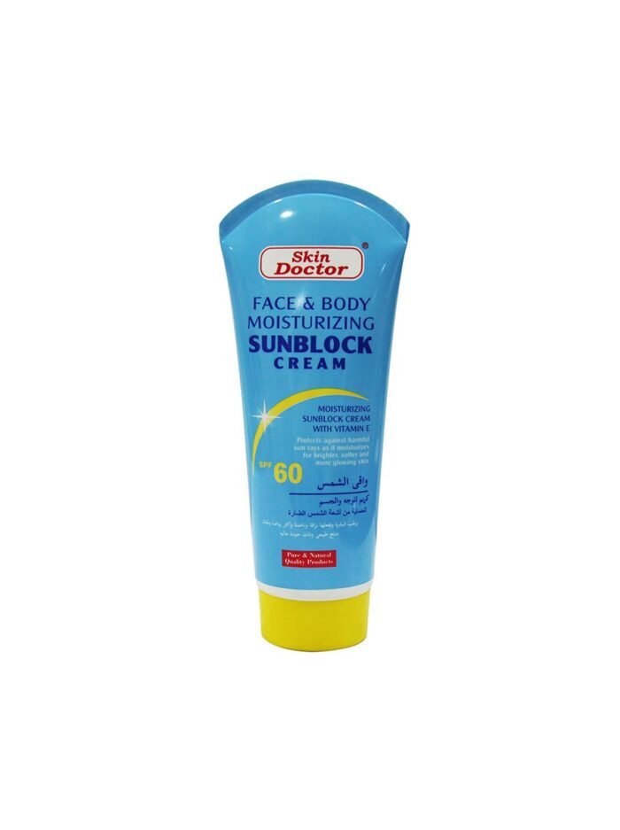 Skin Doctor Sunscreen Cream SPF 60 for Body and Face (170 ml)