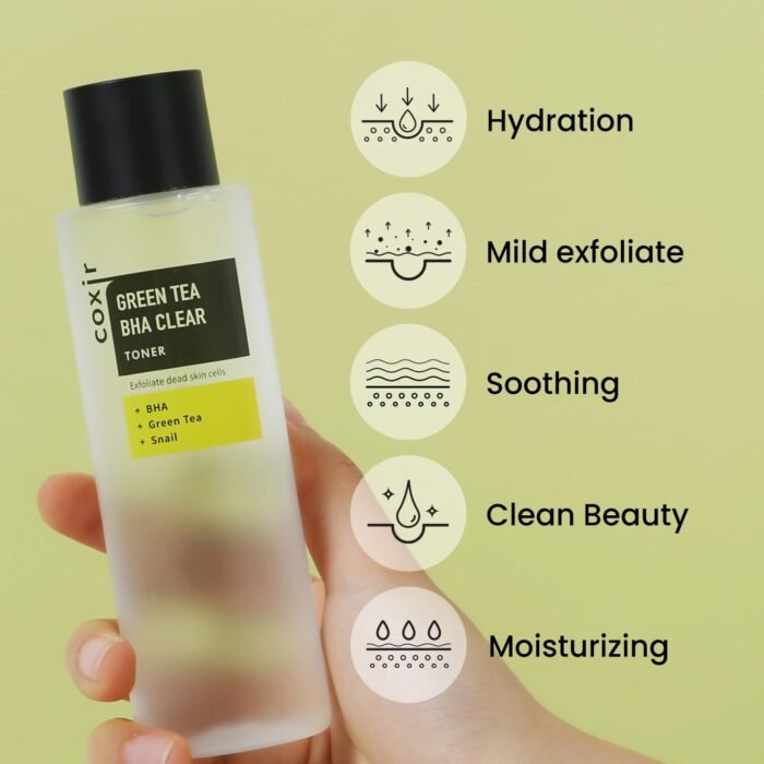 ⁦Green Tea BHA Clear Toner 150ml⁩ - الصورة ⁦2⁩