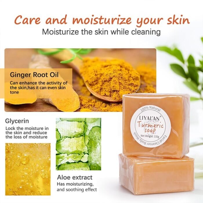 ⁦Turmeric soap⁩ - الصورة ⁦3⁩