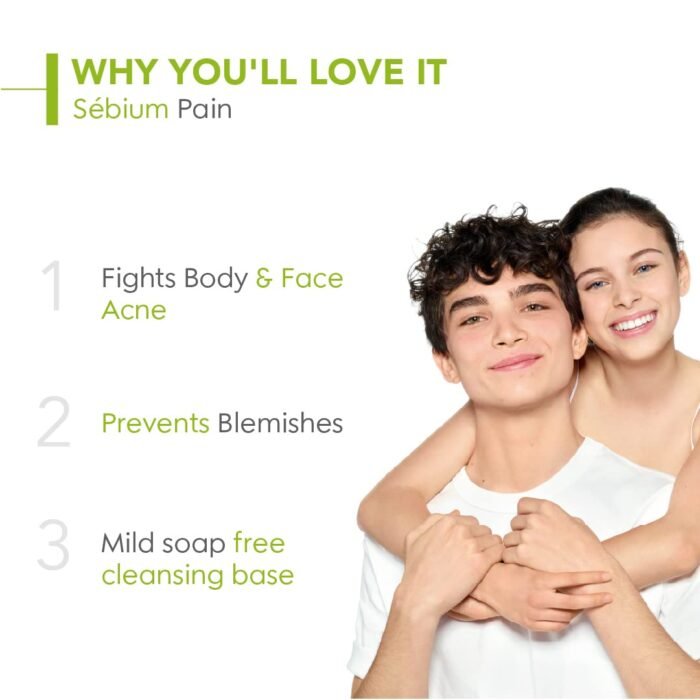 ⁦Bioderma Sebium Pine Soap 100 grams⁩ - الصورة ⁦2⁩