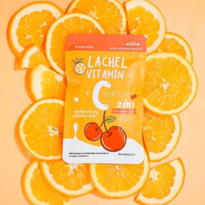 ⁦LaShel Vitamin C, 60 capsules⁩ - الصورة ⁦2⁩