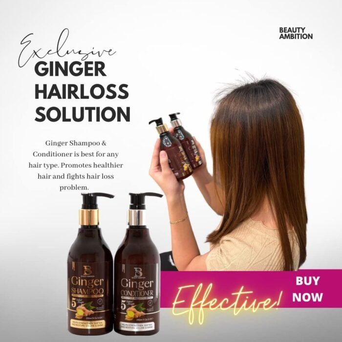 ⁦Ginger anti-hair loss shampoo from Beauty Ambition⁩ - الصورة ⁦2⁩