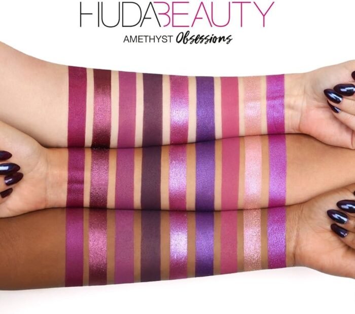 ⁦Obsessions eyeshadow palette from Huda Beauty⁩ - الصورة ⁦2⁩