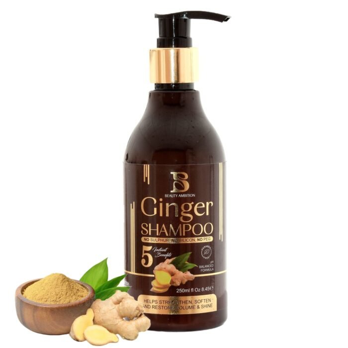 Ginger anti-hair loss shampoo from Beauty Ambition