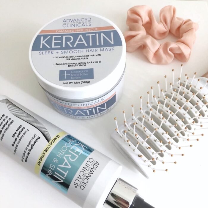 ⁦ADVANCED CLINICALS - KERATIN HAIR REPAIR MASK⁩ - الصورة ⁦3⁩