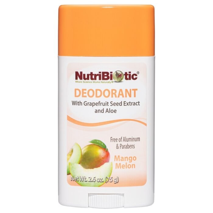 ⁦NutriBiotic, Deodorant, Mango Watermelon, 2.6 oz (75 g)⁩ - الصورة ⁦2⁩