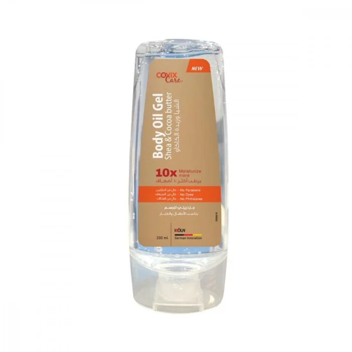Shea and Cocoa Butter Body Oil Gel 200 ml