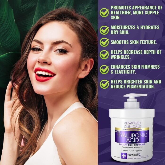 ⁦Body lotion with hyaluronic acid⁩ - الصورة ⁦2⁩