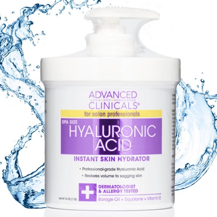 Body lotion with hyaluronic acid